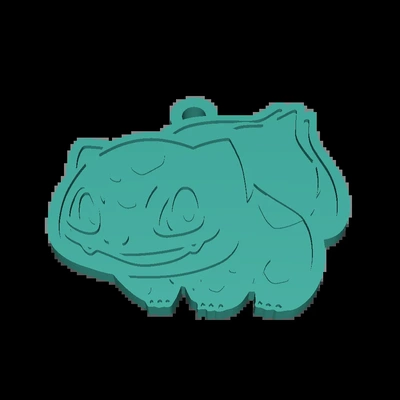 bulbasaur 3d modelle download realität wolke 3d print model - Mito3D