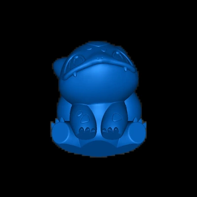 bulbasaur 3d modelle download realität wolke 3d print model - Mito3D