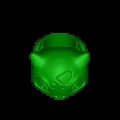 bulbasaur blume topf 3d modelle download realität wolke 3d print model - Mito3D