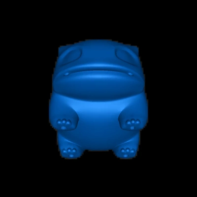 bulbasaur pianta titolare supporto 3d modelli scarica creality nube 3d print model - Mito3D