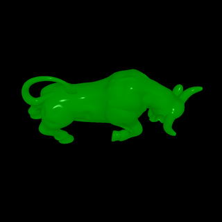 bull Animals 3d print model - Mito3D