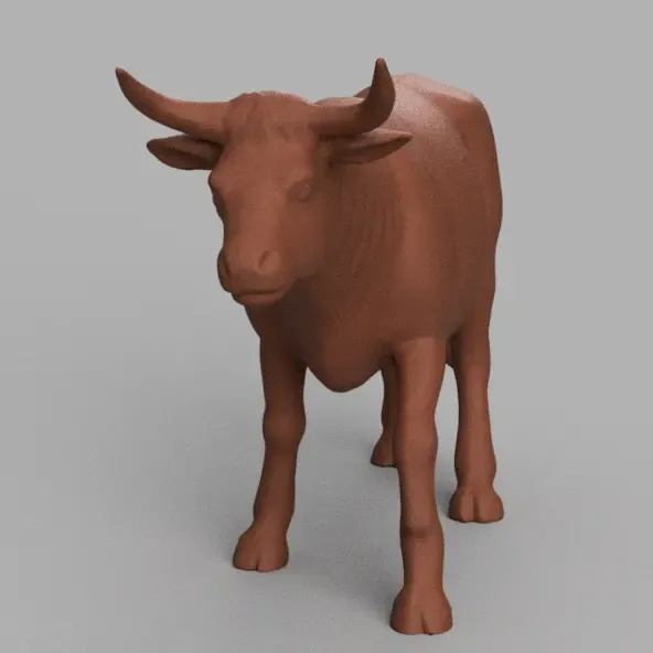 bull taureau 3d models download creality cloud 3D print model - Mito3D