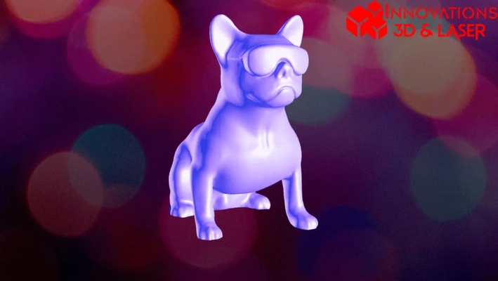 bulldog 3d modelli scarica creality nube 3d print model - Mito3D