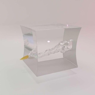 balle volant clair résine 3d print model - Mito3D
