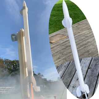 madde işareti x 1 Çalışma tamamen basılı roket uçak 3d print model - Mito3D