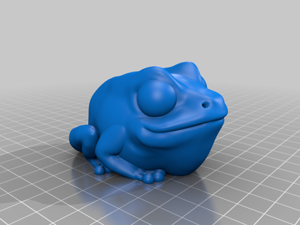 kurbağa hayvanlar 3d print model - Mito3D