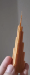 burj khalifa architettura paesaggio 3d print model - Mito3D