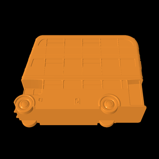 bus harry potter Vehicles 3d print model - Mito3D