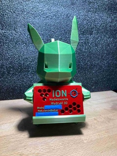 Entreprise carte supporter Pikachu Ménage 3d print model - Mito3D