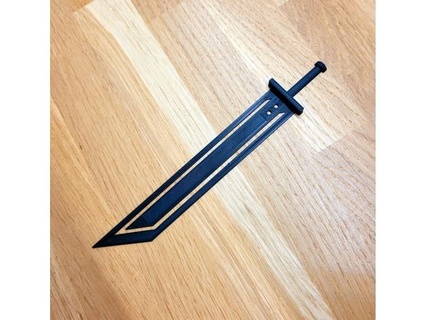 buster sword bookmark Gadgets & Electronics 3d print model - Mito3D