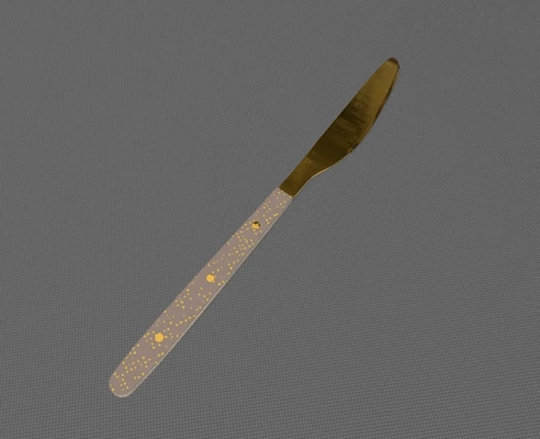 mantequilla cuchillo 3d modelos descargar crealidad nube 3d print model - Mito3D