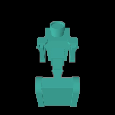 beurre robot meule morty 3d modèles télécharger créalité nuage 3d print model - Mito3D