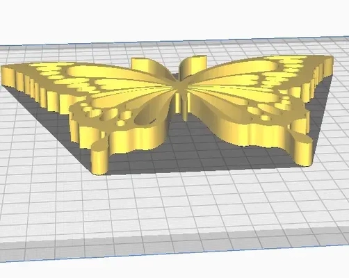 schmetterling 1 3d modelle download realität wolke 3d print model - Mito3D