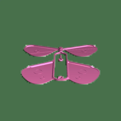 butterfly 3d models download creality cloud 3d print model - Mito3D