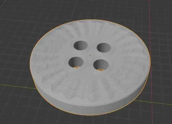 bouton procès 3d modèles télécharger créalité nuage 3d print model - Mito3D