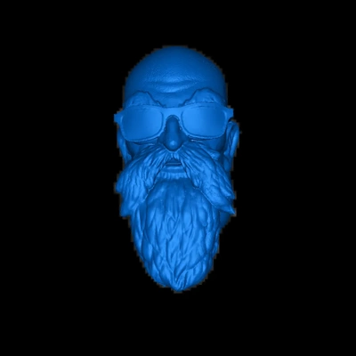 cabeza roshi 3d modelos descargar crealidad nube 3d print model - Mito3D