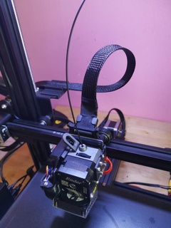 cable soporte duende extrusora Pro 3d print model - Mito3D
