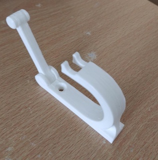 cable organiser - latched hook Others 3d print model - Mito3D