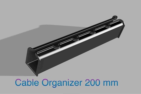 cable organizer 200 mm iso 3d models download creality cloud Printer Parts & Accessories 3d print model - Mito3D