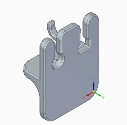 câble organisateur 3d modèles télécharger créalité nuage 3d print model - Mito3D