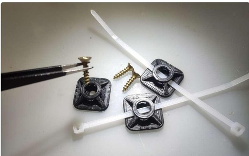 kablo kravat temel zip yeraymerino3d şeytani Aksesuarlar 3d print model - Mito3D
