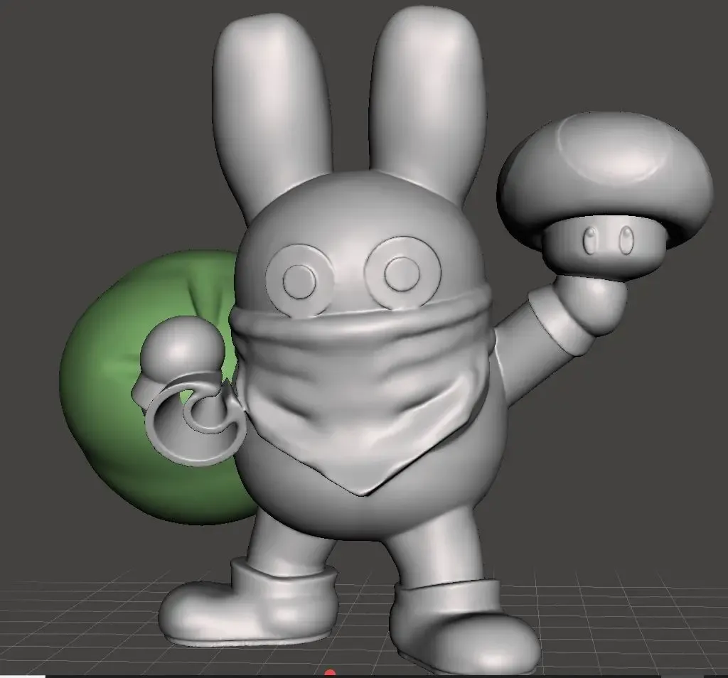 cacogazapo súper mario 3d modelos descargar crealidad nube 3D print model - Mito3D