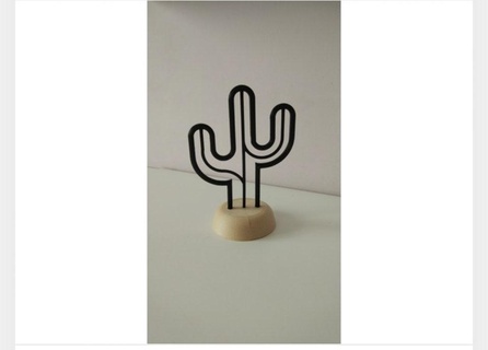 Kaktus Haushalt 3d print model - Mito3D