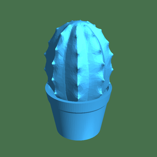 Kaktus Blumen 3d print model - Mito3D