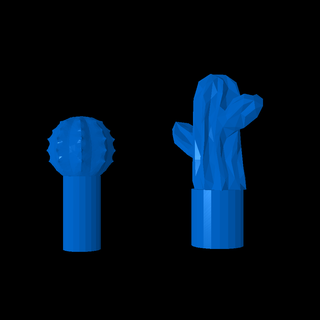 cactus natura impianti 3d print model - Mito3D