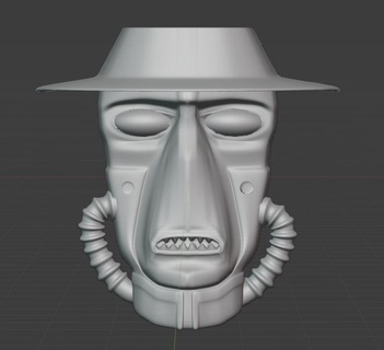 cad bane tiki - multiple versions Others 3d print model - Mito3D