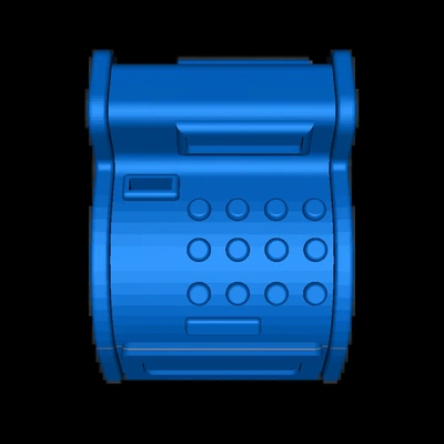 caixa registradora 3d modelos descargar crealidad nube 3d print model - Mito3D
