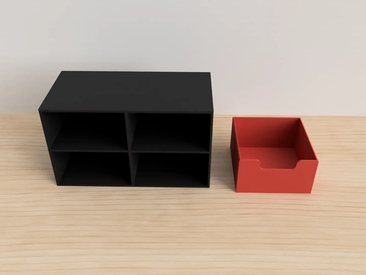 caja veranstalter 3d modelle download realität wolke 3d print model - Mito3D