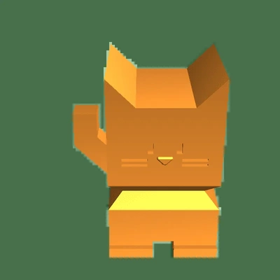 cali gato 3d modelos descargar crealidad nube 3d print model - Mito3D