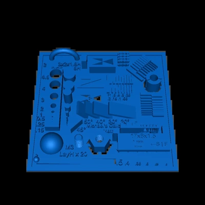 kalibrasyon 3d modeller indir creality bulut 3d print model - Mito3D