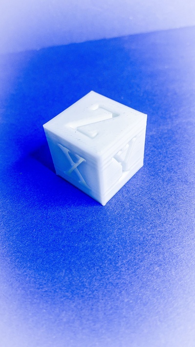 calibration cube 3d models download creality cloud test 3d print model - Mito3D