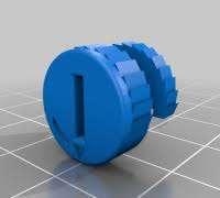 cam lock nut Tools 3d print model - Mito3D