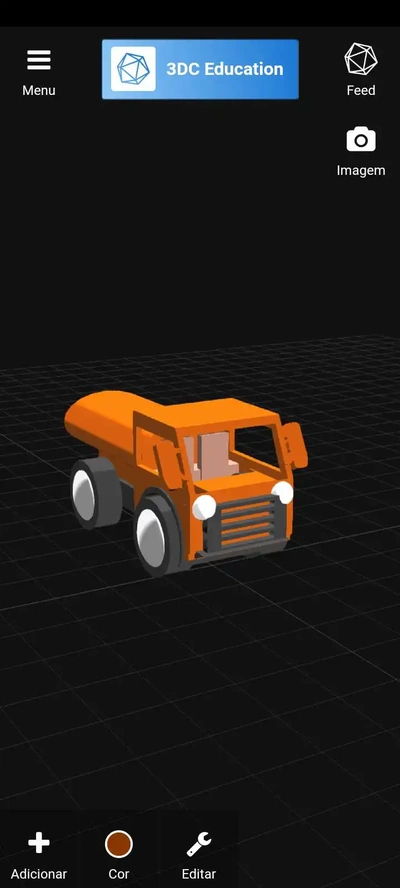 lastwagen tanque 3d modelle download realität wolke 3d print model - Mito3D