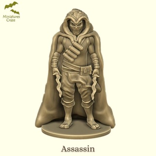camouflage mercenaire assassin personnages 3d print model - Mito3D