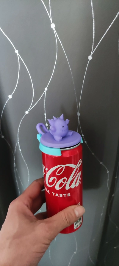 can cover gengar pokemon v2 3d models download creality cloud 3d print model - Mito3D