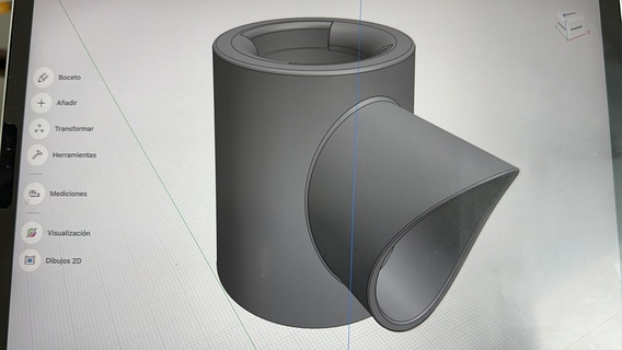 caña manillar 3d print model - Mito3D