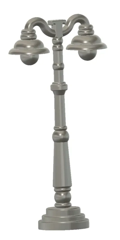 candelabra 2 street lamp 3d models download creality cloud 3d print model - Mito3D