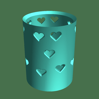 candle holder Education 3d print model - Mito3D