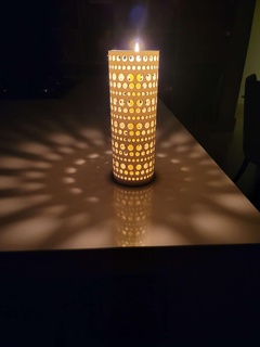 vela soporte candelabro casa 3d print model - Mito3D
