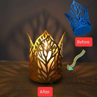 candle holder decoration 3d models download creality cloud Home Decor 3d print model - Mito3D