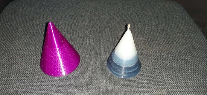 candle mold cone Others 3d print model - Mito3D