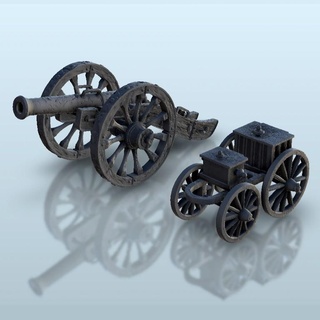 kanon 3 arazi imparatorluk manzara modern minyatürler mimari modeller 3d print model - Mito3D