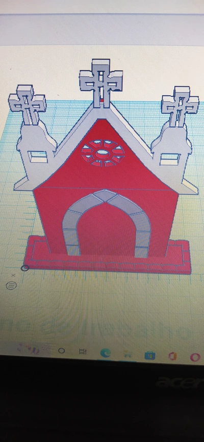 kapelle königin 3d modelle download realität wolke 3d print model - Mito3D