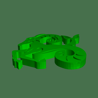 Oğlak burcu antika 3d print model - Mito3D