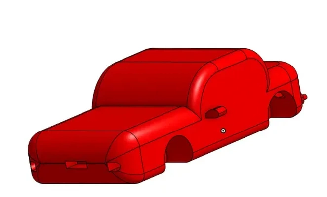 voiture 3d modèles télécharger créalité nuage 3d print model - Mito3D