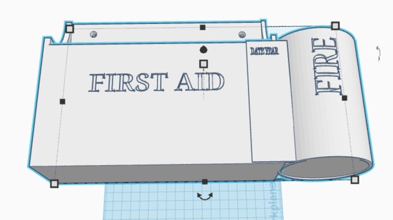 macchina minerale furgone aiuto fuoco scatola macchinari attrezzature 3d print model - Mito3D